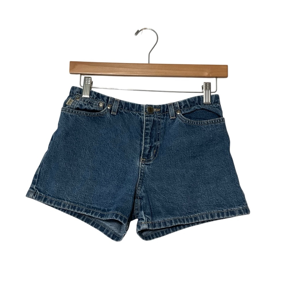 vtg BEBOP sz 12 Girls Blue Jean Shorts Regular Fit 5 Pockets Medium Wash
